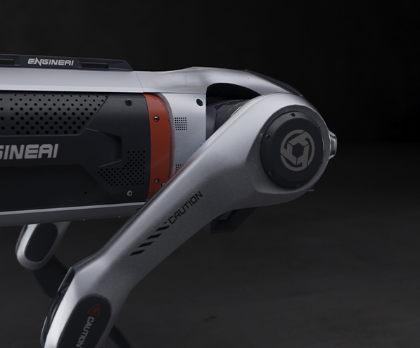 With its bio-inspired quadruped structure and adaptive shock-absorbing joints ，it navigates complex terrain with robust stability. The built-in terrain-sensing algorithm adjusts its gait in real-time, ensuring superior passability across all types of ground.