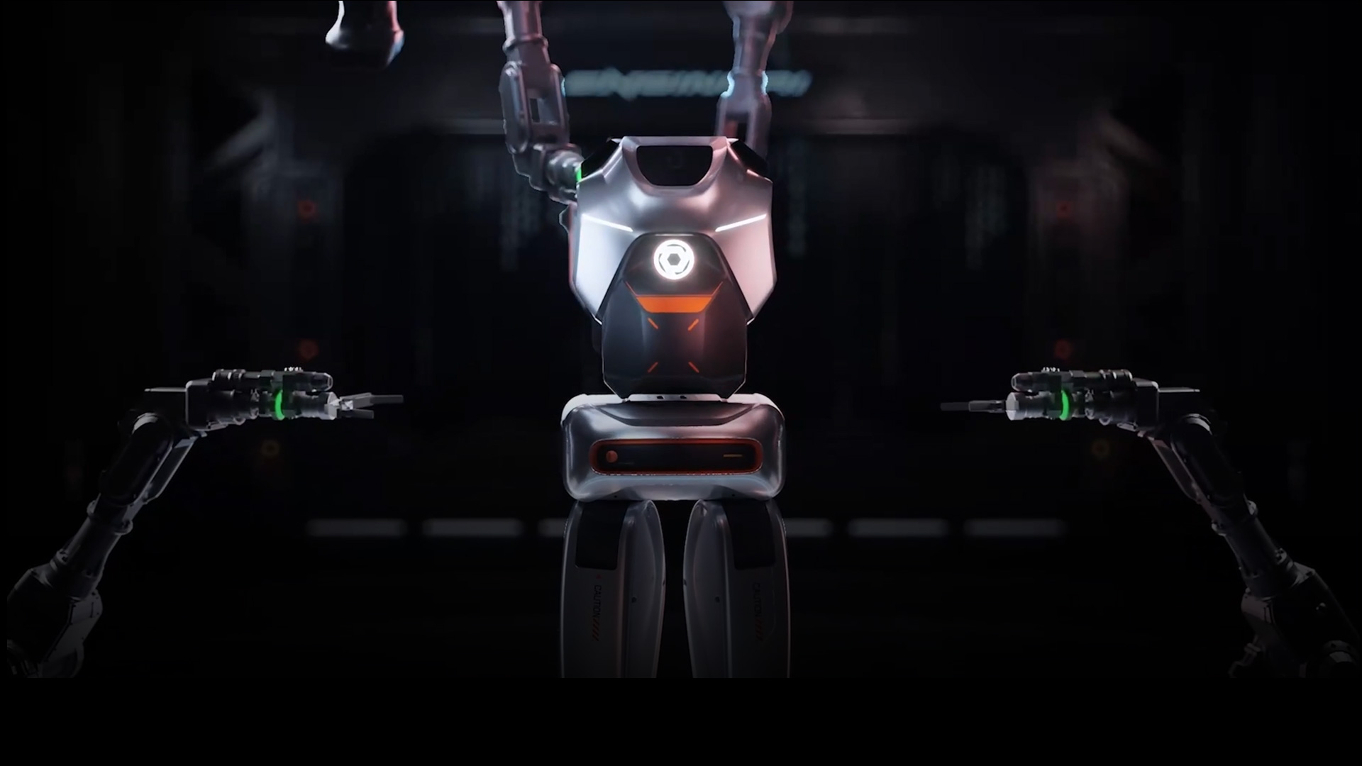 Self-developed straight-knee gait