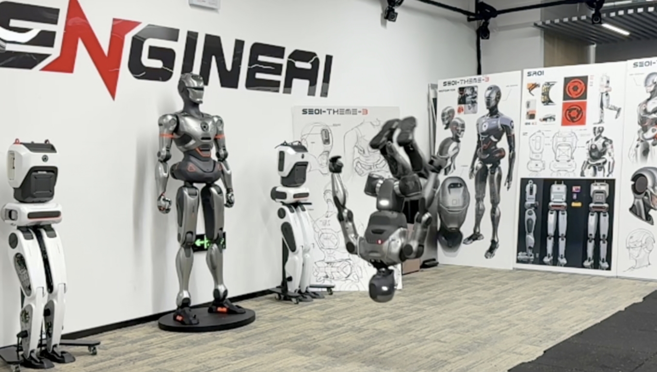 The world's first to perform a forward somersault.